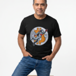 Bitcoin Astronaut T-Shirt — Crypto Space Explorer Tee crypto t-shirt for Bitcoin and Web3 culture