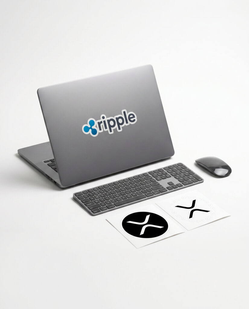 XRP Stickers crypto gift for traders and Web3 builders